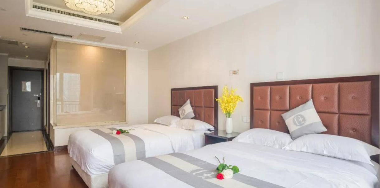 Qingdao Jinshan We+ Holiday Apartment Екстер'єр фото