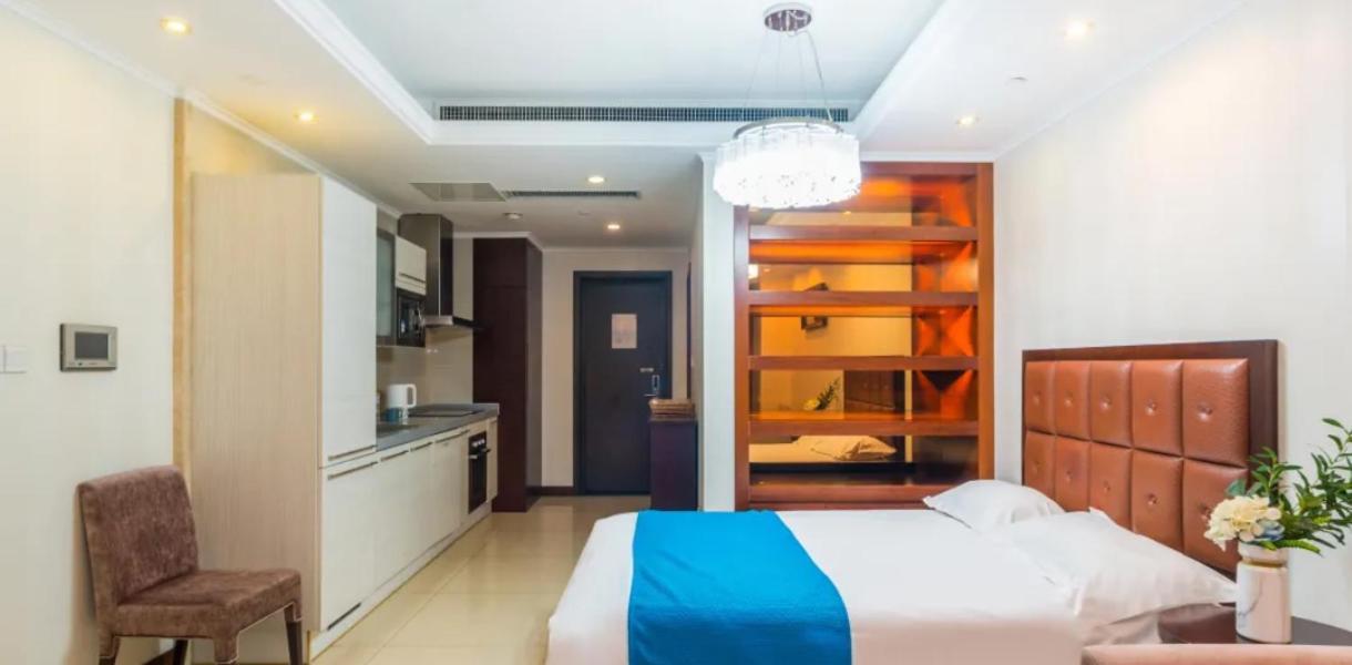 Qingdao Jinshan We+ Holiday Apartment Екстер'єр фото
