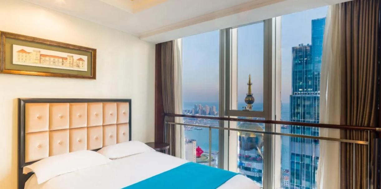 Qingdao Jinshan We+ Holiday Apartment Екстер'єр фото