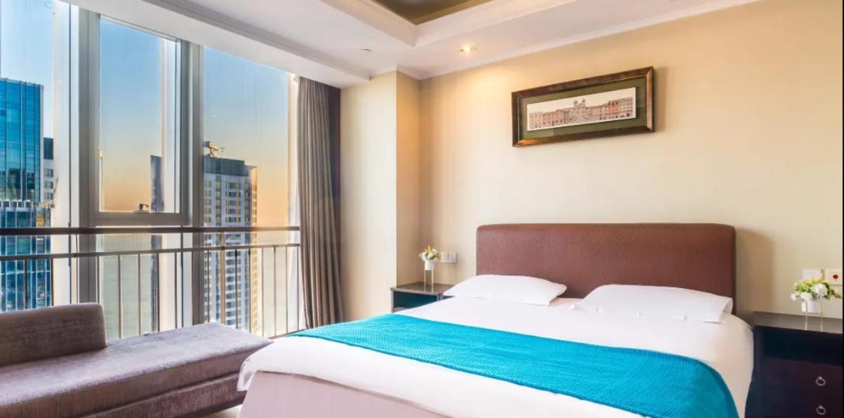 Qingdao Jinshan We+ Holiday Apartment Екстер'єр фото