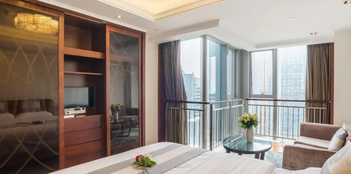 Qingdao Jinshan We+ Holiday Apartment Екстер'єр фото