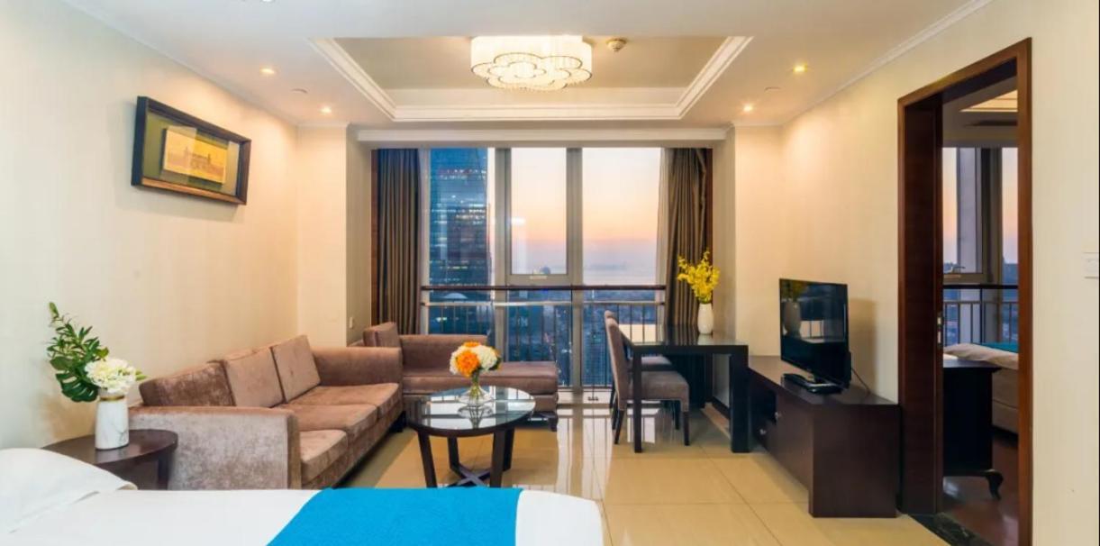 Qingdao Jinshan We+ Holiday Apartment Екстер'єр фото