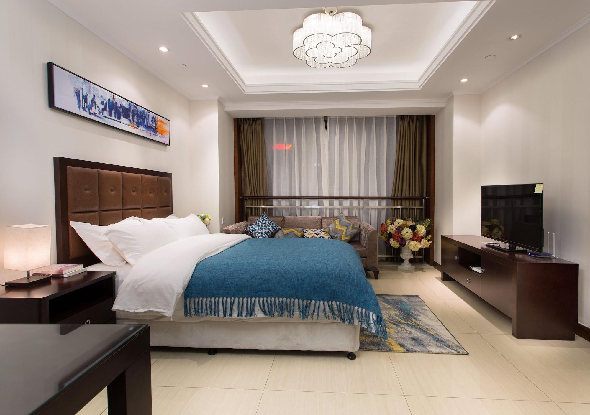Qingdao Jinshan We+ Holiday Apartment Екстер'єр фото
